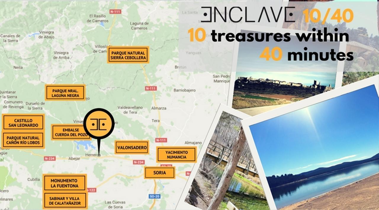 Отель Enclave Soria Эррерос Экстерьер фото